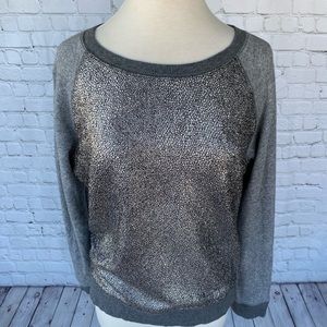 EXPRESS Metallic Sweatshirt
